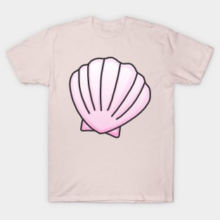 Pink Seashell | Sticker Collection T-Shirt